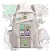 Mochila de mercancía del Dios Maligno Moran, mochila estilo anime 2D del equipo del hospital Wang Qing Han Yu para estudiantes hombres y mujeres, moderna