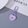 Chaveiro de Resina Colorido Dopamina Rosto Sorridente Acessórios Pequenos DIY Moda Versátil Pingente Decorativo Venda por Atacado