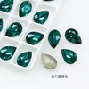 Dongzhou Cristal 8x12 Gota d'Água Pedrarias para Nail Art Super Brilhantes Coloridas Formato de Pera Corte de Alta Qualidade DIY Decorações para Unhas de Boneca