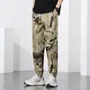 Pantalones Casuales Camuflados para Hombre de Verano 2025 Delgados de Secado Rápido Transpirables de Seda de Hielo Talla Grande Deportes al Aire Libre