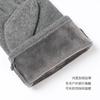 Guantes Calientes para Ciclismo al Aire Libre, Deportivos para Hombre, Cálidos, Compatibles con Pantalla Táctil, Cortavientos, Forro Polar para Exteriores, Guantes a Prueba de Frío para Otoño e Invierno