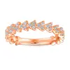 Anillo Pulsera de Plata de Ley S925 con Diamantes Nicho Lujo Accesible Anillo para Dedo de Comida Europea Anillo de Cola Joyería de Plata Transfronteriza Anillo de Plata