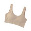 Sexy Hermoso Espalda Envolvente Pecho Sin Tirantes Deportivo Hombro Ancho Copa Fija Elástico Sin Costuras Espalda en U Cómodo Chaleco Íntimo para Mujer