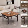 Mesa Plegable Simple y Portátil Mesa de Comedor para el Hogar Apartamento Pequeño Alquiler Mesa Cuadrada Mesa Cuadrada de Comedor Mesa de Puesto