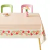 Toalha de mesa fresca e simples, à prova d'água e de óleo, toalha de mesa de PVC para jantar sem lavagem, novo modelo 2025, sensação leve e de alta qualidade, toalha de mesa de centro