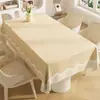 Toalha de Mesa Retangular Impermeável à Prova de Óleo Lavável Resistente ao Calor Toalha de Mesa Ambiance 2026 Novo Estilo Estilo Ins Capa para Mesa de Centro