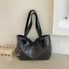 2026 nueva bolsa de hombro de gran capacidad para el día a día, bolsa tipo tote simple, bolso de mujer de moda, bolsa tote retro para el día a día