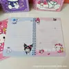 Libreta Espiral A5 de Dibujos Animados Sanrio Páginas de Colores Notas para Estudiantes de Primaria Notas de Mensajes Papelería Infantil Linda Libreta Coolo