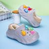 Zapatos de Algodón de Invierno para Niños, Pantuflas Cálidas Antideslizantes de Suela Suave Forradas de Felpa para Niños Medianos y Grandes, Pantuflas de Algodón para el Hogar para Niños y Niñas