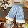 [En Stock] Pantalones de Terciopelo para Niños Otoño e Invierno 2025 Nuevos Estilo K Engrosados Cálidos Pantalones de Algodón para Niñas Pantalones Casuales para Niños