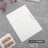 Cinta adhesiva de doble cara transparente de cristal para uñas, cinta adhesiva acrílica, adhesivo sin rastro, adhesivo de exhibición sin corte, colección de adhesivos
