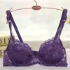 Roupa Íntima Feminina Popular Taobao Fina Respirável, Sutiã de Renda Completa, Sutiã Push-Up Ajustável Atacado Fabricante