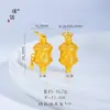 Loja de Ouro Puzuo Estilo Igual Ouro Areia Acessórios DIY Roda de Oração dos Oito Santos Protetores Colar Pingente Estilo Chinês Pingente Retrô