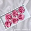 Flor Inmortal Transfronteriza 5-6cm Grado a Rosa 6 Cabezas Material Floral Materia Prima Hecho a Mano DIY Ramo Caja de Regalo Regalo de Cumpleaños
