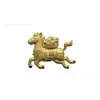 Nuevo Modelo 999 Oro Puro Colgante de Bolso Caballo de la Fortuna con Diseño de Lingote, Adecuado para el Año del Caballo, Regalos de Negocio y Souvenirs