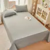 2026 Novo Modelo Original Algodão Tecido Grosso Respirável Estampado Lençol de Cama Peça Única Popular Estilo Marroquino Novo Upgrade - Fino
