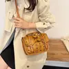 Bolso Cuadrado Pequeño Estampado de Moda y Elegante para Mujer, Nuevo Bolso de Mano Versátil 2025, Bolso Cruzado de Hombro para Mujer, Bolso Pequeño