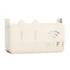 Caja de almacenamiento para router WiFi, montada en la pared, instalación sin perforaciones, estante para decodificador, solución de almacenamiento montada en la pared