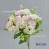 22 diamantes ramo de rosas decoración de restaurante occidental novia sosteniendo flores fábrica de bricolaje flores de simulación de boda venta al por mayor