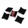 Spot atacado relógio pequeno travesseiro gelo pelúcia preto camurça travesseiro macio saco fio de seda DIY mão corda travesseiro macio saco fabricantes