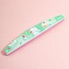 Tiras de Gaze Impressas de Alta Qualidade para Nail Art, Lixas de Unha de Esponja, Lixas de Papel Laváveis, Meia-Lua para Lixar e Polir, Produtos de Venda Quente Transfronteiriços