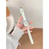 Correa de Silicona con Estampado de Margaritas para Cintura Delgada para Apple Watch 9 10 11 iWatch Ultra Pulsera