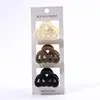 Clip de Pinza Simple de Agarre Medio de 4 cm para Alrededor del Anillo Pinza de Tiburón para Cola de Caballo Alta Horquilla para Medio Atar Pinza de Pelo Caliente de Venta Transfronteriza