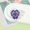 Zelda lenda Reino lágrima tempo escudo broche jogo periférico emblema de metal liga acessórios de gota