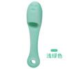 Escova de Limpeza Facial para Remoção de Poros e Cravos, Escova Nasal Manual de Silicone para Mulheres, Ferramenta de Beleza para Dedo para Cuidados com a Pele