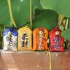 Amuleto de Oración por la Paz del Lugar Escénico del Templo, Bolsa de la Suerte, Saquito, Bolsa Vacía, Colgante de Saquito, Bolsa de Regalo, Amuleto