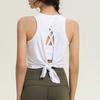 Venta al por mayor de verano, nueva blusa holgada para correr, aeróbicos, fitness, yoga, ropa sin mangas, chaleco deportivo para mujer