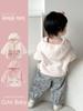 Ropa de Abrigo para Niñas 2025 Otoño e Invierno Nuevo Estilo Ropa para Niños Invierno Todo en Uno Terciopelo Engrosado Cálido Top 5539