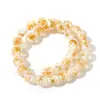 Cuentas Martilladas, Cuentas Sueltas, Cuentas de Vidrio Hechas a Mano, Accesorios para Pulseras, Materiales para Ensartar DIY, Bisutería, Suministro Directo de Fabricantes, Mayoreo