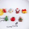 Acessórios de Resina Série Natalina Desenho Animado Fofo Acessórios de Cabelo Diy Acessórios de Cabeça Presilhas de Cabelo Capas de Celular Adesivos para Garrafa de Água Acessórios