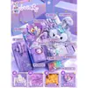 Presente de Aniversário Personalizado Menina Orvalho Estrelado Boneca de Combinação Independente Estojo para Canetas Mochila Escolar Caixa de Presente Prática Criativa
