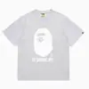 24 Tendencia Caliente de Verano en Línea: Camiseta bAPe Cabeza de Mono, Diseño Camuflaje, Camiseta Unisex de Manga Corta con Cuello Redondo