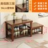 Banqueta para Cambiar Zapatos al por Mayor en la Puerta, Zapatero Doméstico, Taburete, Zapatero Integrado para Sentarse, Banqueta para Ponerse Zapatos, Madera Maciza para Puerta de Entrada Larga