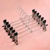 Cabides de Metal para Calças para Uso Doméstico, Cabides Antiderrapantes para Saias no Atacado, Prendedores de Calça no Atacado, Cabides para Roupas e Meias, Cabides para Calças que Não Marcam com Prendedores