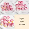 Elástico de Borracha Desenho Animado para Bebê Kidsren's Thumb Hair Band Anel de Toalha Melody para Meninas Elástico de Cabelo de Alta Elasticidade Acessórios de Cabelo