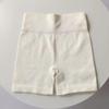 Shorts de Yoga con Hilo Cruzado Transfronterizo Pantalones Deportivos de Fitness para Mujer Europeos y Americanos Ajustados de Alta Elasticidad Cintura Alta Cadera Cadera Melocotón Sin Costuras