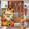 Transfronterizo Nuevo Otoño Acción de Gracias Calabaza Hoja de Arce Bandera Amazon Vacaciones Patio Balcón Decoración Jardín