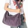 Bolso Cruzado Estilo Japonés Perezoso Transfronterizo para Mujer 2025 Nuevo Versátil Simple Gran Capacidad para Viajar, Deporte, Hombro para Mujer