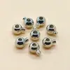 Hebilla de Posicionamiento para Olla a Presión Hecha a Mano DIY Perla de Posicionamiento Broches de Bobina Cabeza de Hebilla Galvanizada Accesorios para Joyería Pulsera Collar