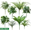 Modelo 2026 Temu Comercio Exterior Dropshipping Nuevas Flores Artificiales de Primavera y Paisajes de Otoño Transfronterizos Plantas Verdes Artificiales