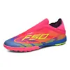Nuevos zapatos de fútbol de corte bajo para adolescentes, adecuados para deportes al aire libre en césped, entrenamiento práctico AG, zapatos de fútbol antideslizantes y duraderos