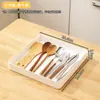 BnbsWholesale Kit DIY de Utensílios de Cozinha, Caixa de Armazenamento Extensível, Divisória Multifuncional para Gaveta de Armário