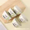 2025 Tazón de Pastel de Fresa de Moda Alta Estética Gres Postre Crema Tazón Vajilla Tazón de Pastel Hellokitty