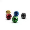 Dados Metálicos de Aleación de Zinc Hechos a Medida Multilaterales Set de Dados para Juego de Mesa Dnd Dados Grabados Venta al por Mayor