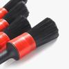 Juego de 5 Cepillos para Detallado de Autos, Herramientas para Autos, Cepillo para Rin de Rueda, Cepillo para Limpieza Interior, Cepillo para Rejillas de Aire Acondicionado