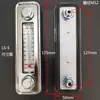 Medidor de Nível de Líquido, Vareta Medidora de Nível de Óleo, Medidor de Nível de Óleo Ls-3, Marca de Nível de Óleo para Estação Hidráulica em Liga de Alumínio Ywz, Medidor de Nível de Água Xyw, Espelho de Óleo